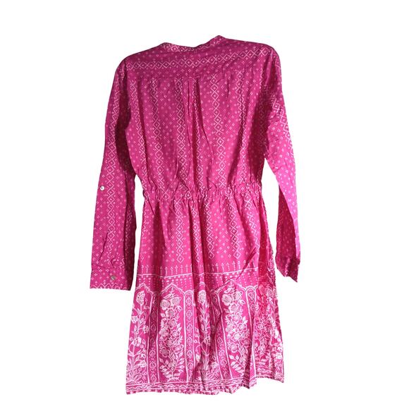 Anthropologie Meadow Rue Lightweight shirt Dress US size 6 Cotton *M - Picture 3 of 5